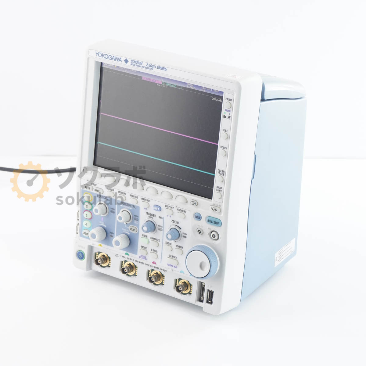 YOKOGAWA DLM2024 DLM2000 Mixed Signal Oscilloscope 200MHz 2.5GS/s [1209654724]