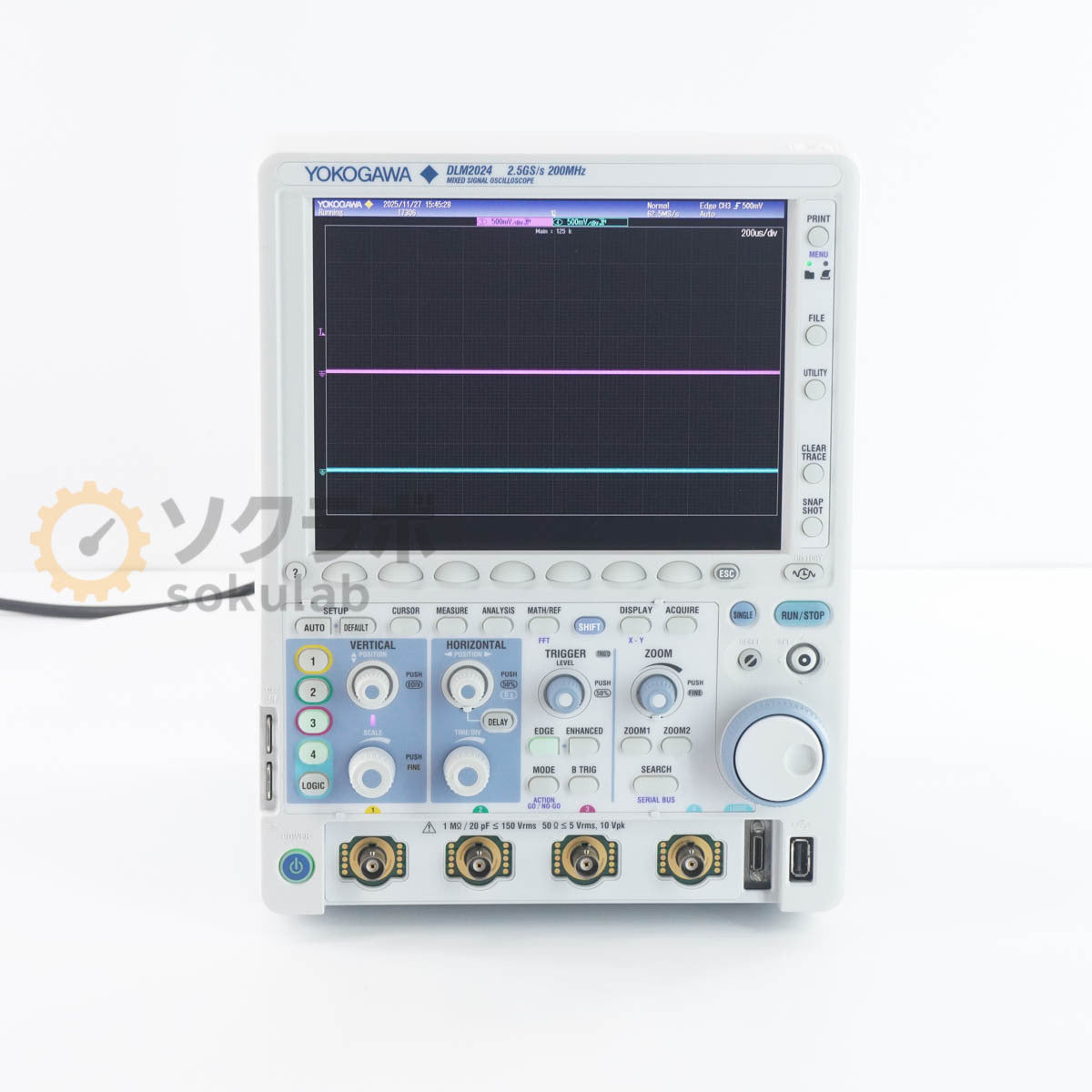 YOKOGAWA DLM2024 DLM2000 Mixed Signal Oscilloscope 200MHz 2.5GS/s [1209654724]