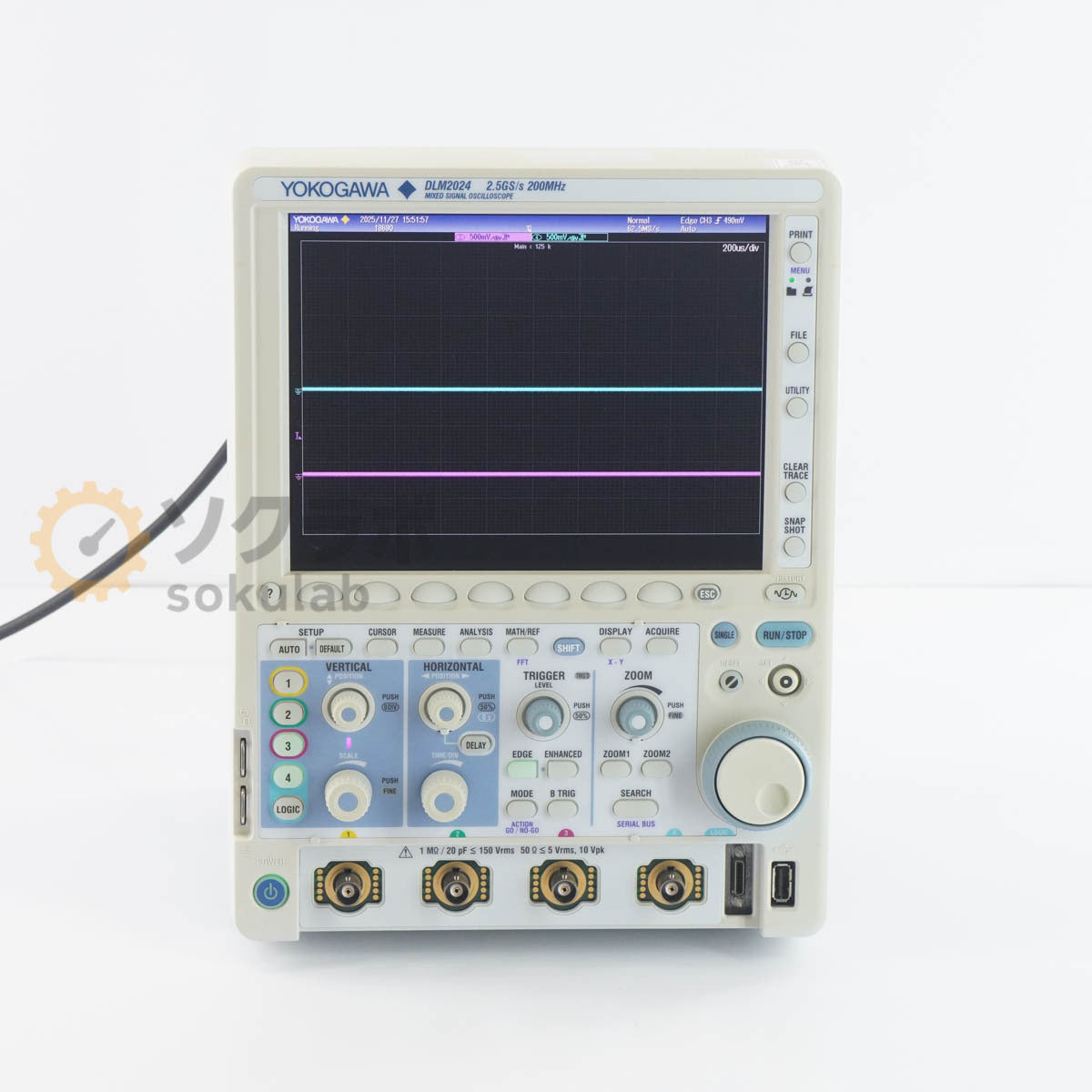 YOKOGAWA DLM2024 Mixed Signal Oscilloscope 200MHz [t1209659790]