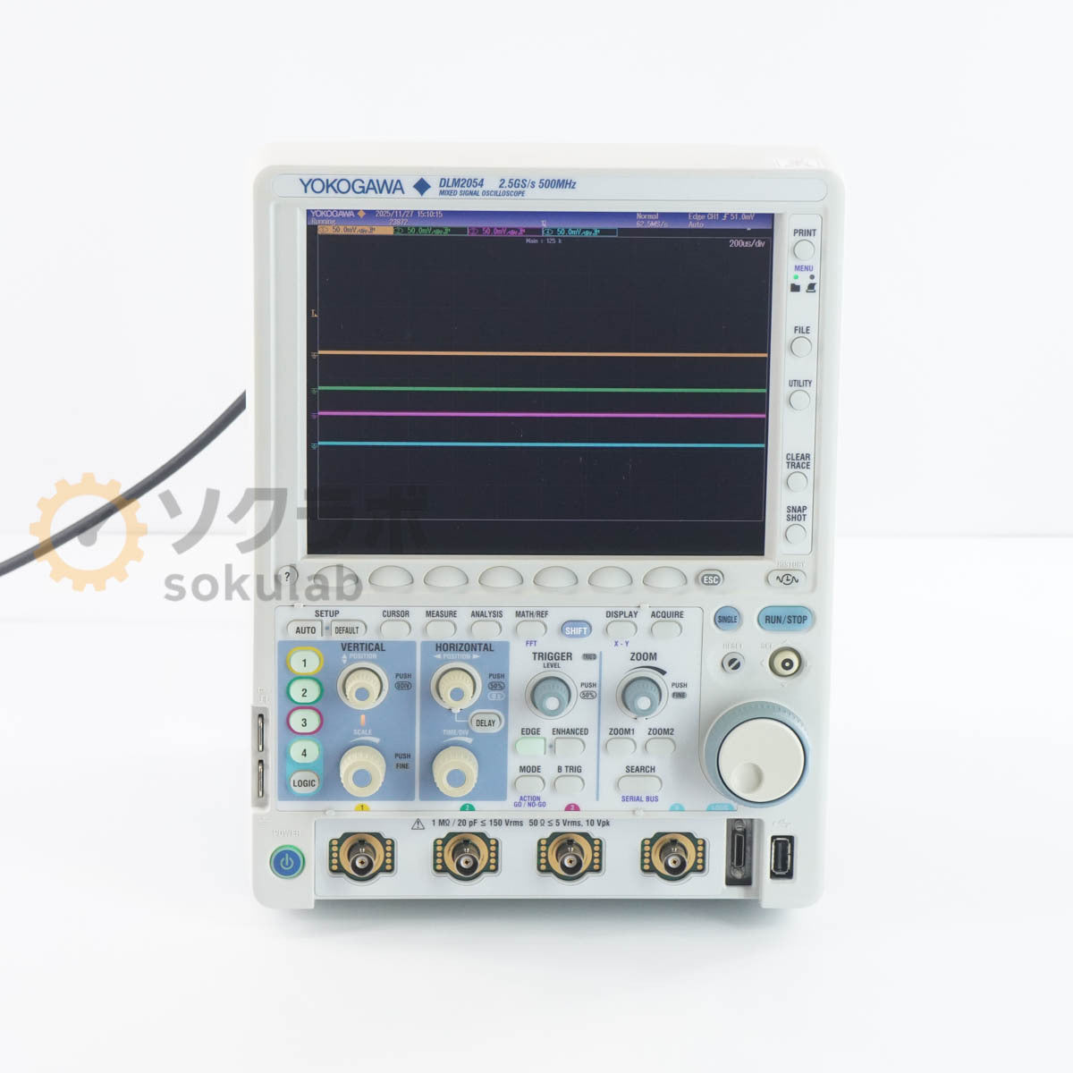 YOKOGAWA DLM2054 500MHz Mixed Signal Oscilloscope [q1209671919]