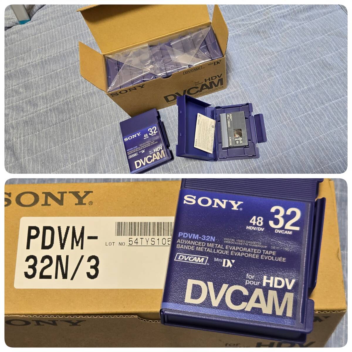 SONY HVR-HD1000J Camcorder + Wide Control Lens + Battery + Charger + DVCAM Tape + Tripod [l1209807703]