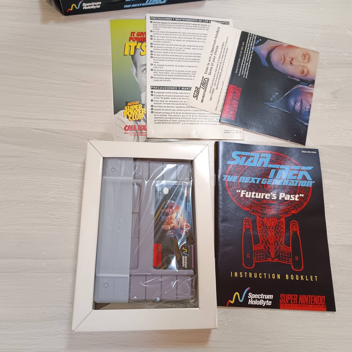 North American SNES Star Trek the Next Generation Video Game [o1209853296]