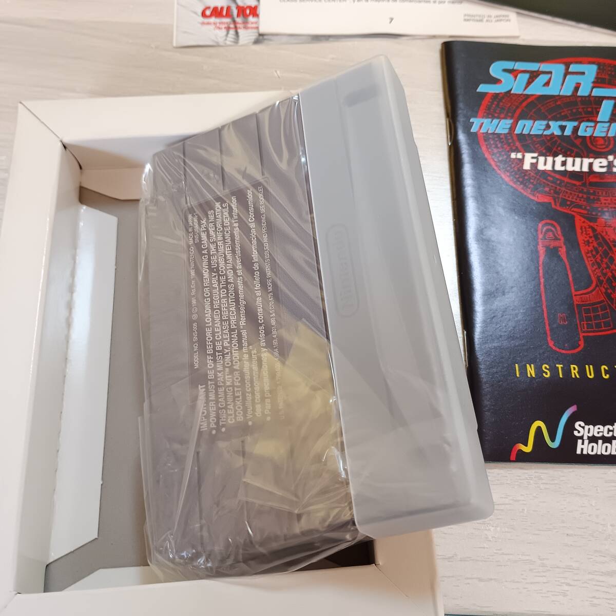 North American SNES Star Trek the Next Generation Video Game [o1209853296]