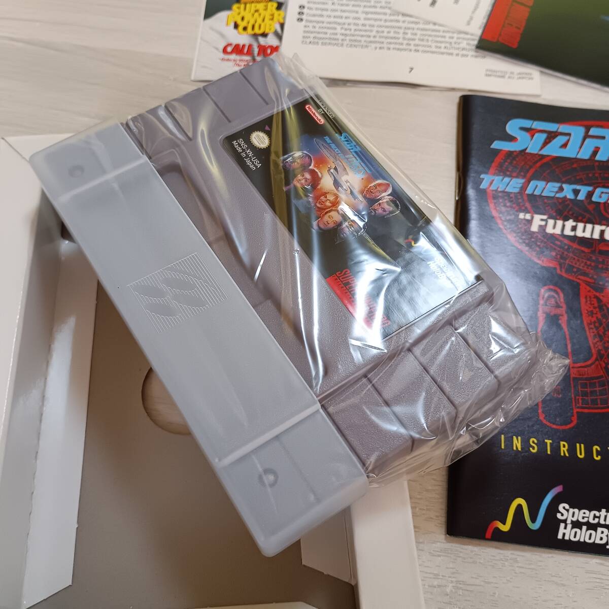 North American SNES Star Trek the Next Generation Video Game [o1209853296]