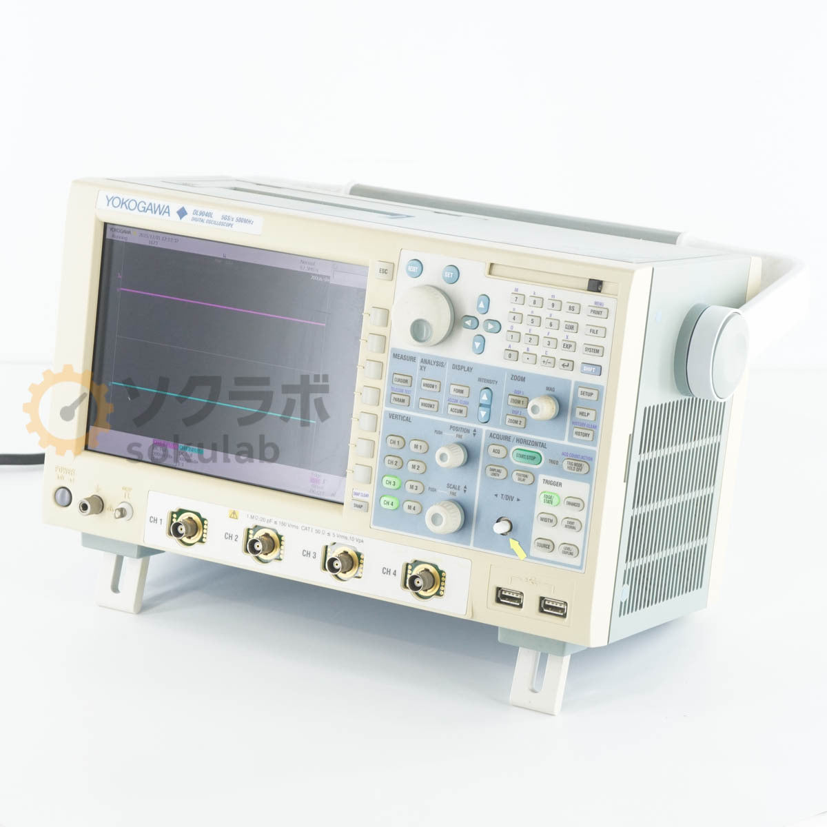Yokogawa DL9040L Digital Oscilloscope 500MHz 5GS/s [k1210080380]