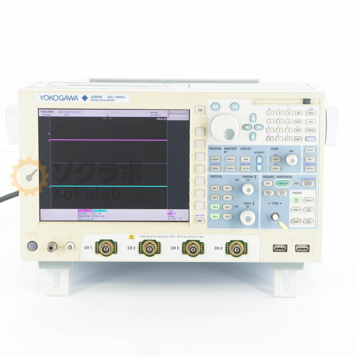 Yokogawa DL9040L Digital Oscilloscope 500MHz 5GS/s [k1210080380]