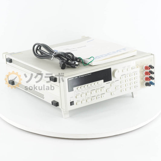 JB 6166 ADCMT DC Voltage Current Source Standard Generator Power Cord Instruction Manual [v1210107978]