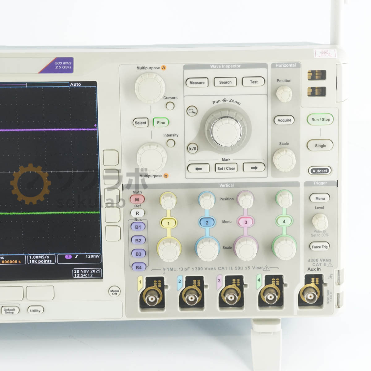 Tektronix DPO4054B Digital Phosphor Oscilloscope 500MHz 2.5GS/s [l1210082504]