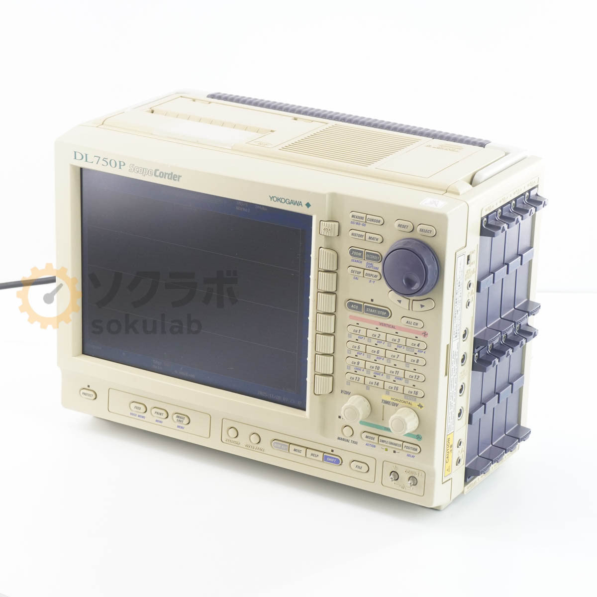 YOKOGAWA DL750P ScopeCorder 701230-M-J3-HJ/M3/C8/C10/G2/G3/P4 [e1210076174]