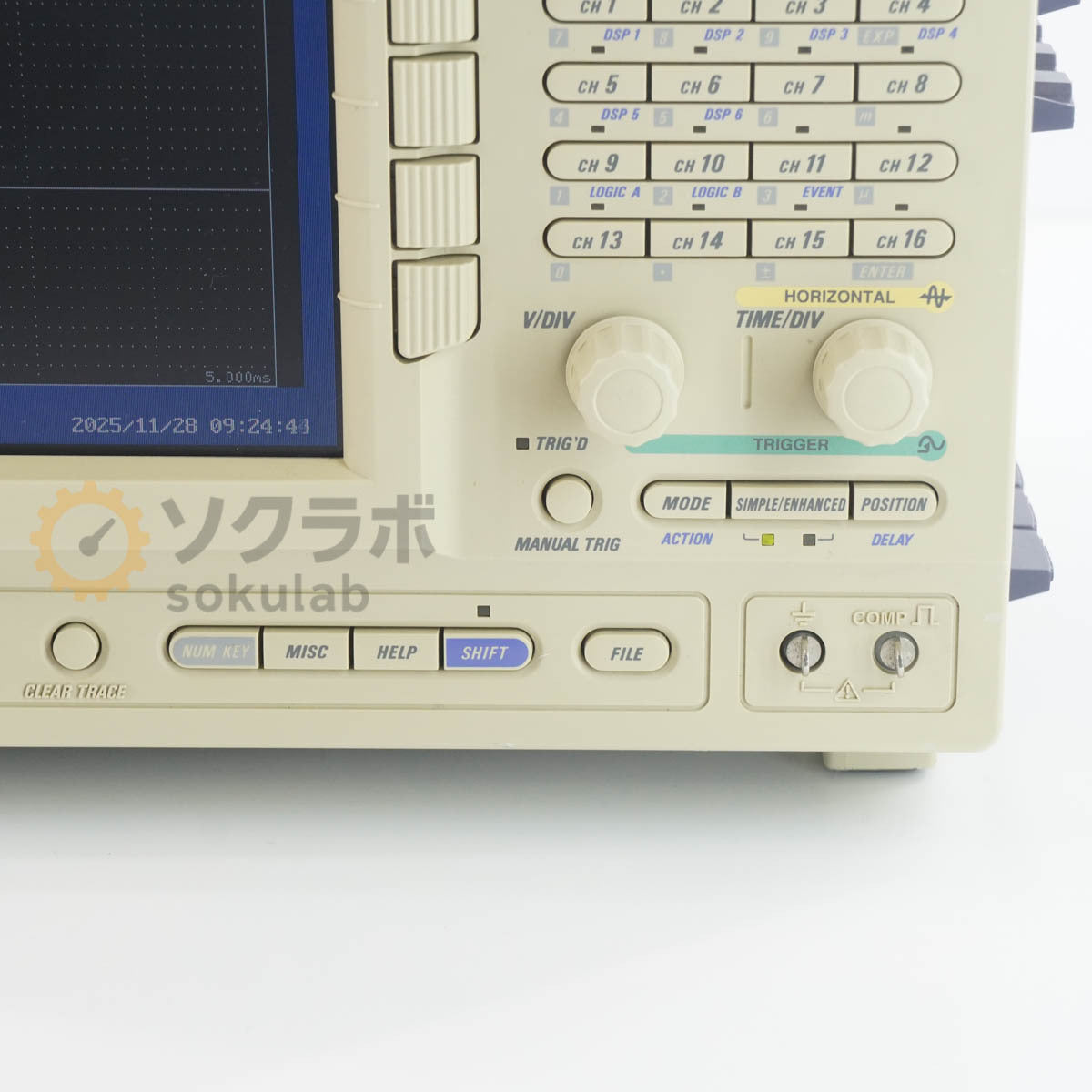 YOKOGAWA DL750P ScopeCorder 701230-M-J3-HJ/M3/C8/C10/G2/G3/P4 [e1210076174]