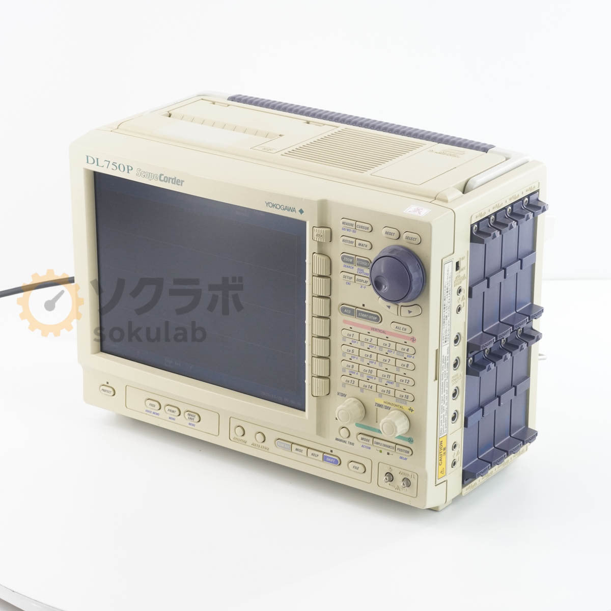YOKOGAWA DL750P ScopeCorder 701230-M-J3-HJ/M2/C8/C10/G2/P4 [s1210084115]
