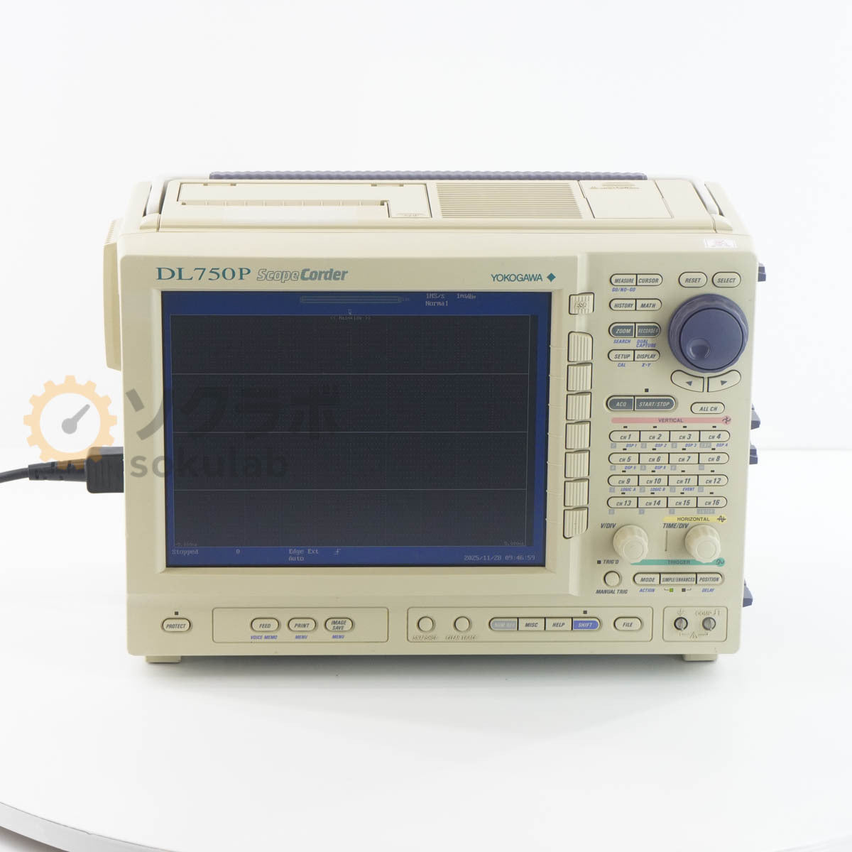 YOKOGAWA DL750P ScopeCorder 701230-M-J3-HJ/M2/C8/C10/G2/P4 [s1210084115]