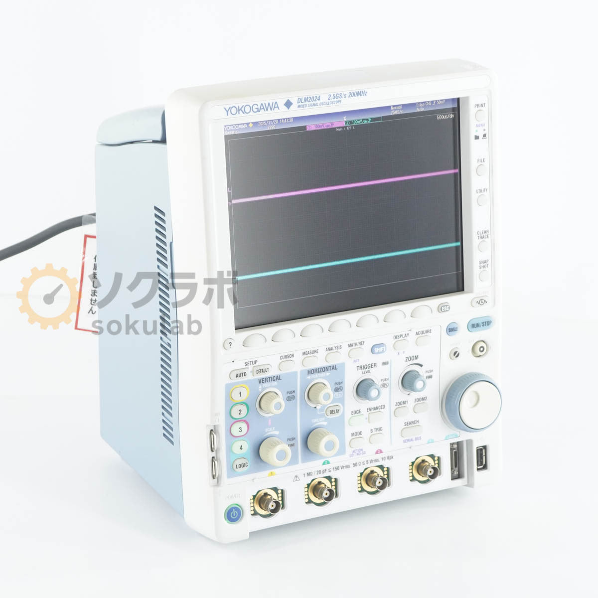 YOKOGAWA DLM2024 Mixed Signal Oscilloscope 200MHz 2.5GS/s [r1210066890]