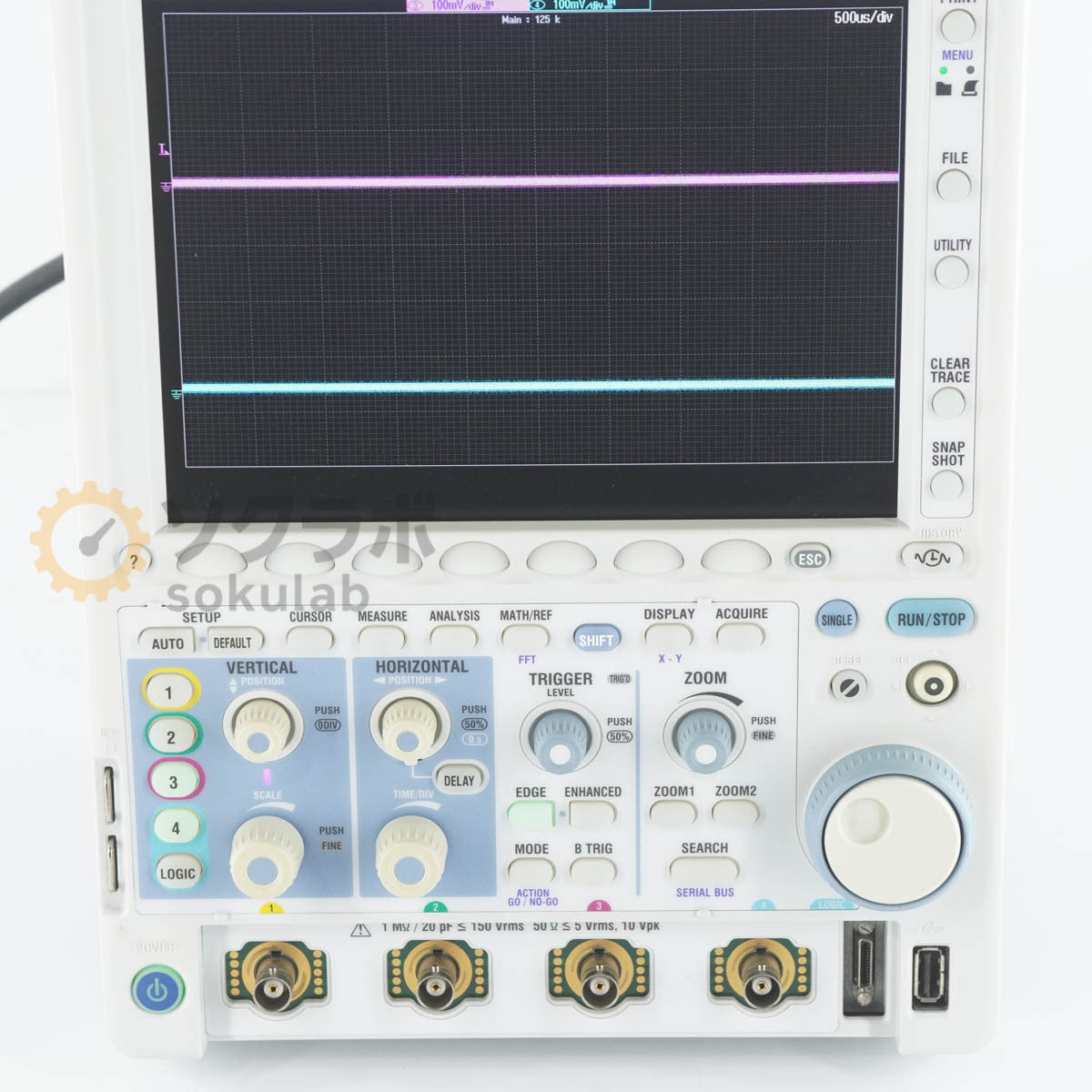 YOKOGAWA DLM2024 Mixed Signal Oscilloscope 200MHz 2.5GS/s [r1210066890]