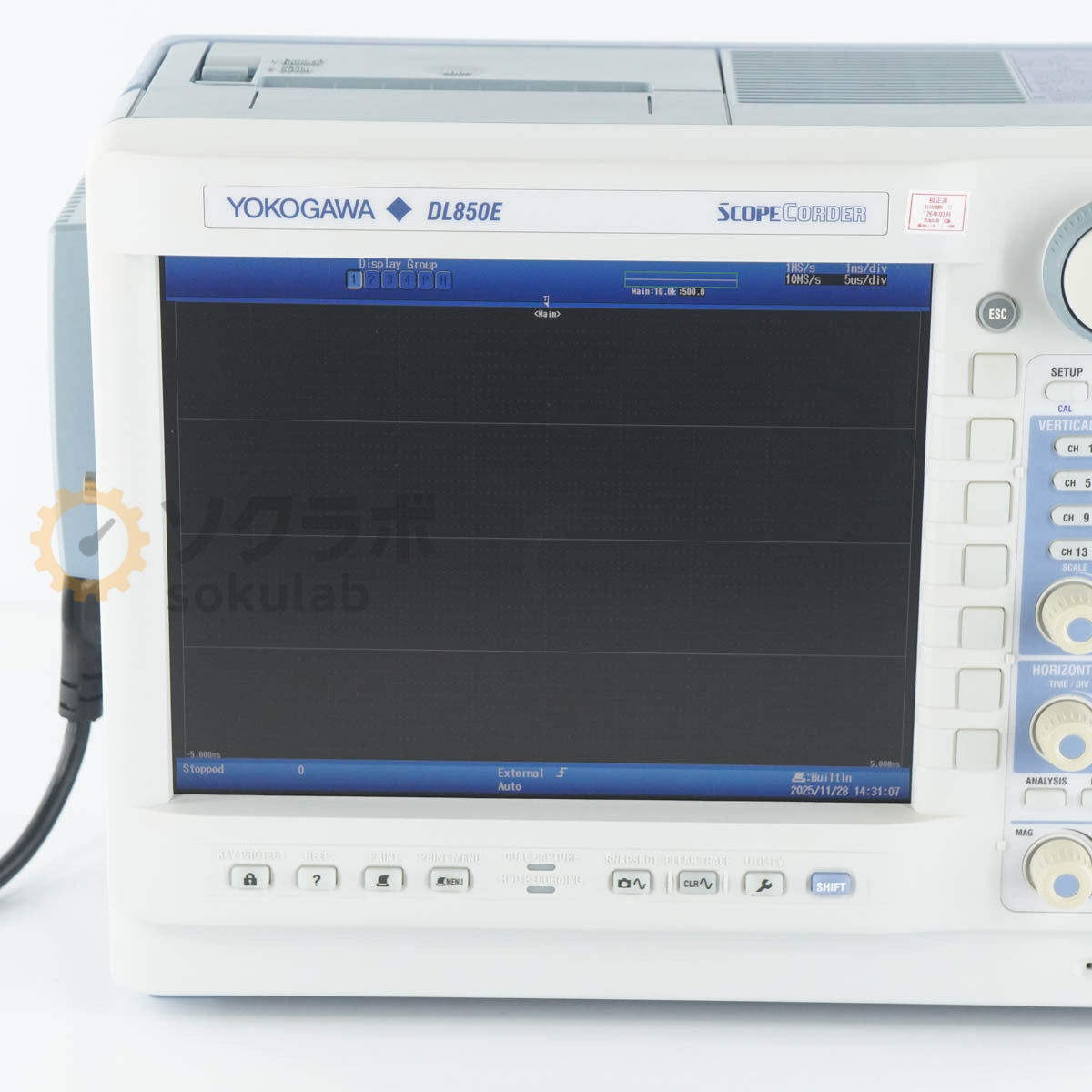 YOKOGAWA DL850E SCOPECORDER [k1210080068]