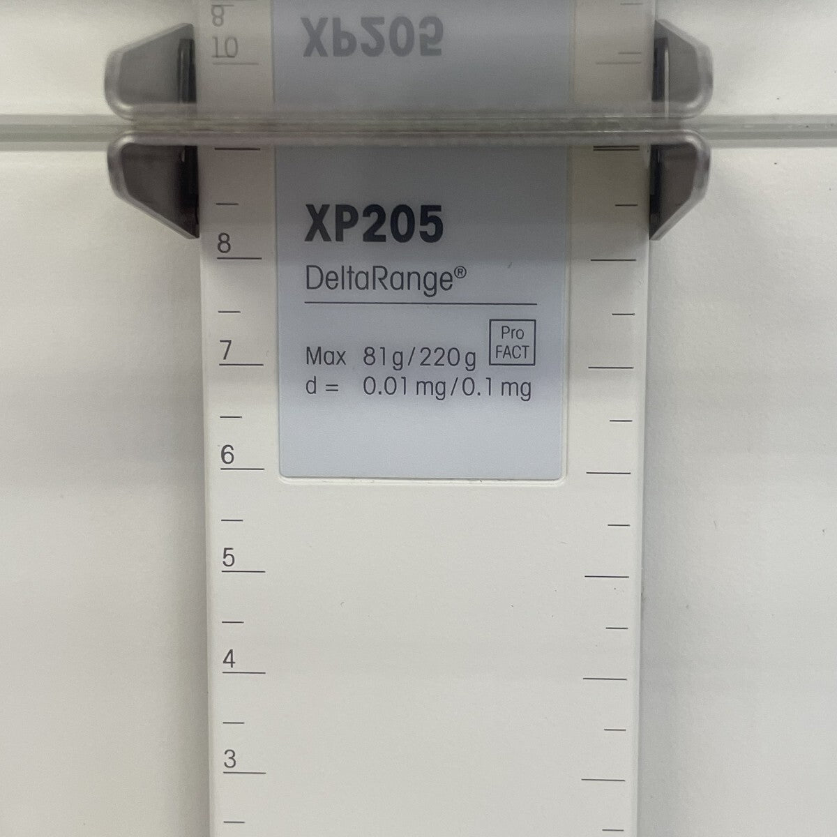 METTLER TOLEDO XP205DRV Electronic Balance [q1211026260]