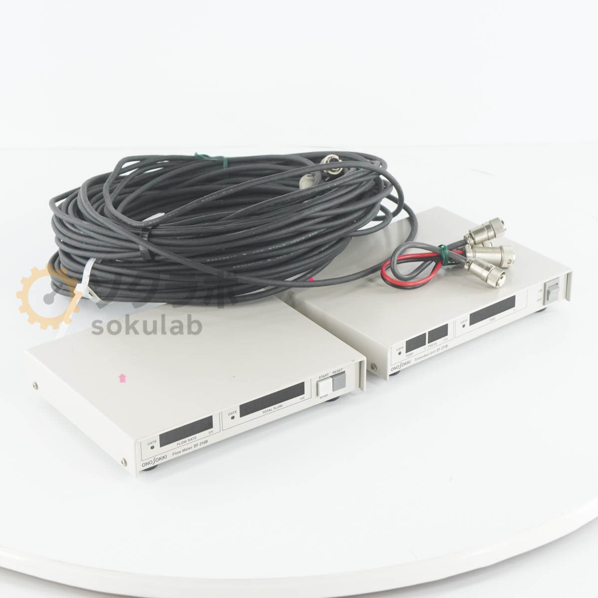 ONO SOKKI DF-210B DF-211B On-Board Digital Flow Meter [t1211041785]