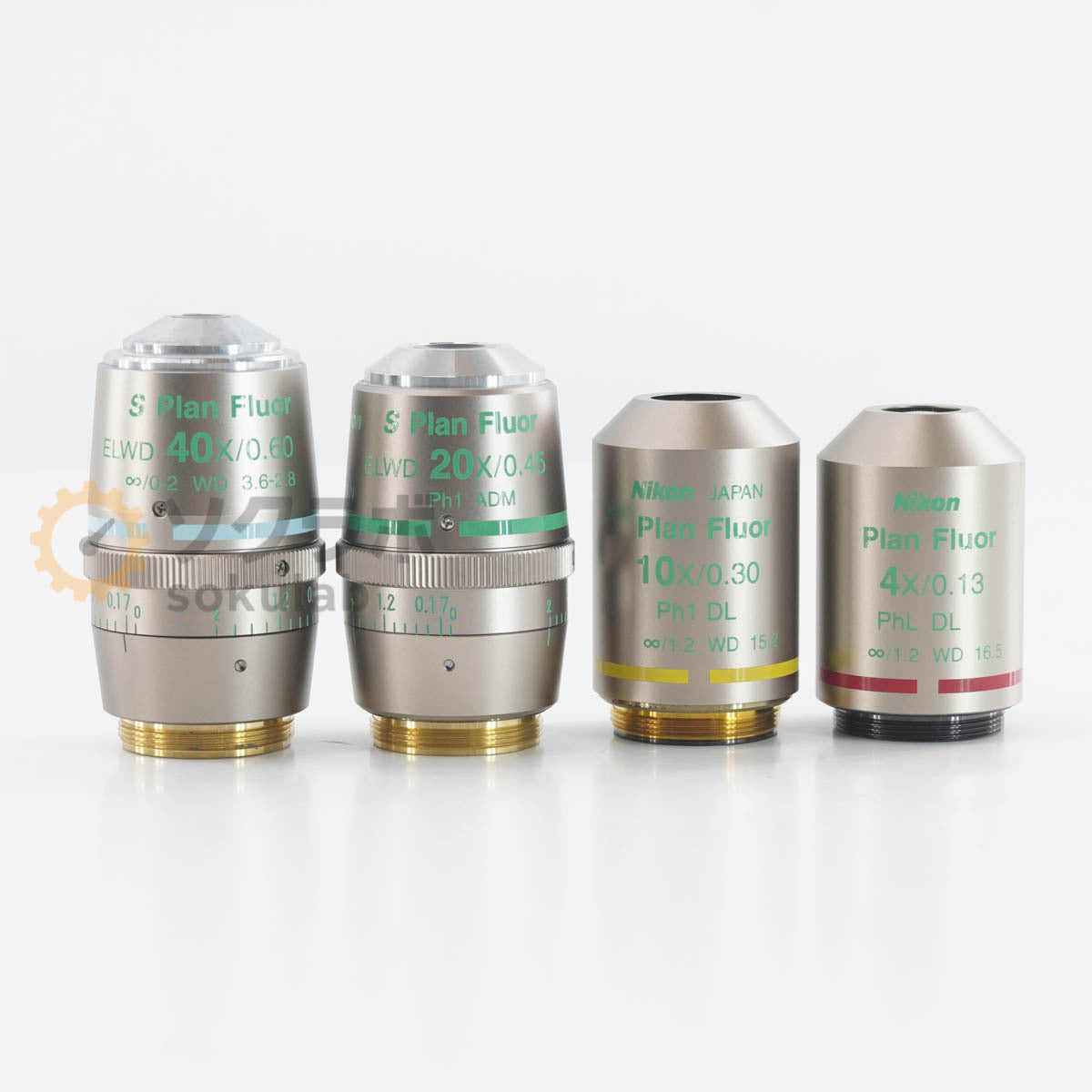 Nikon ECLIPSE Ti-U TI-DH CFI10×/22 Microscope 4× 10× 20× 40× 60× 100× TI-PS100W [f1211042331]