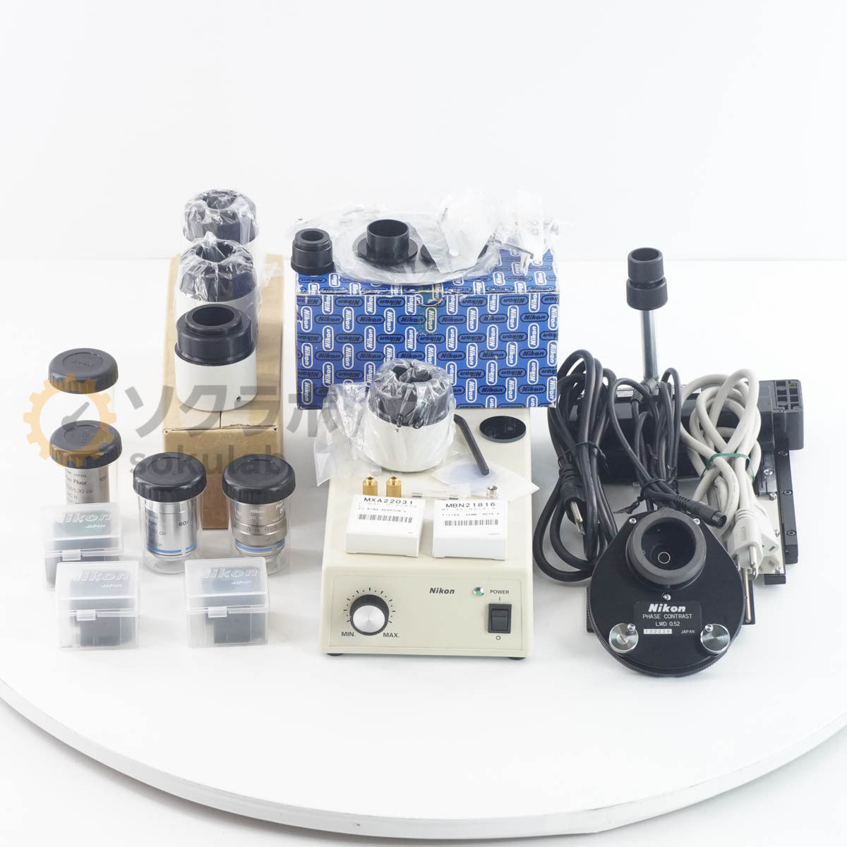 Nikon ECLIPSE Ti-U TI-DH CFI10×/22 Microscope 4× 10× 20× 40× 60× 100× TI-PS100W [f1211042331]