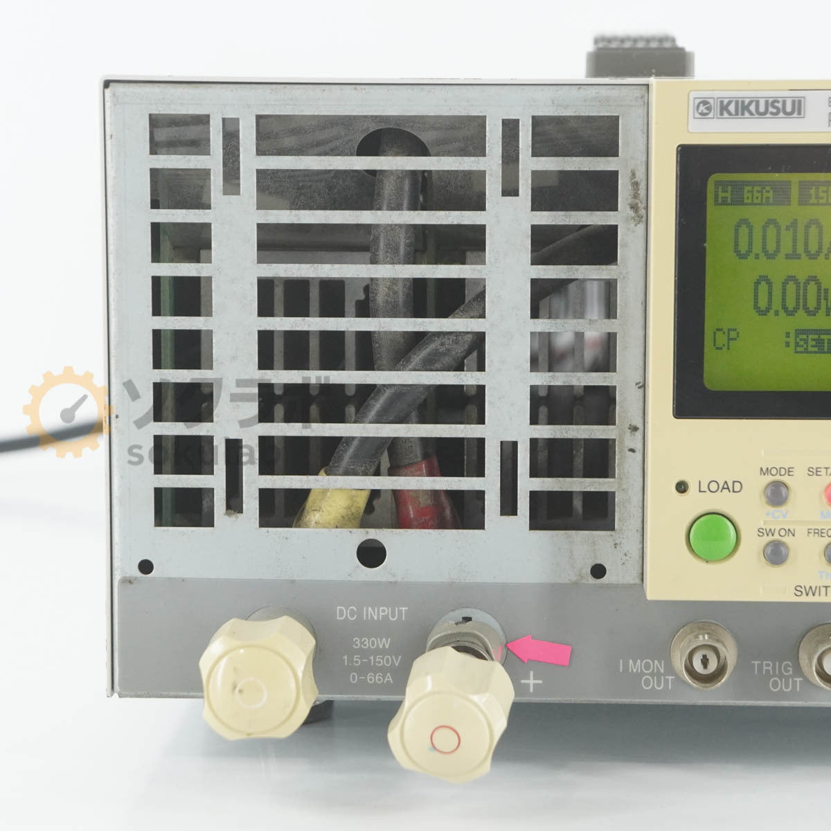 KIKUSUI PLZ334W ELECTRONIC LOAD 330W 1.5-150V 0-66A [x1211063016]