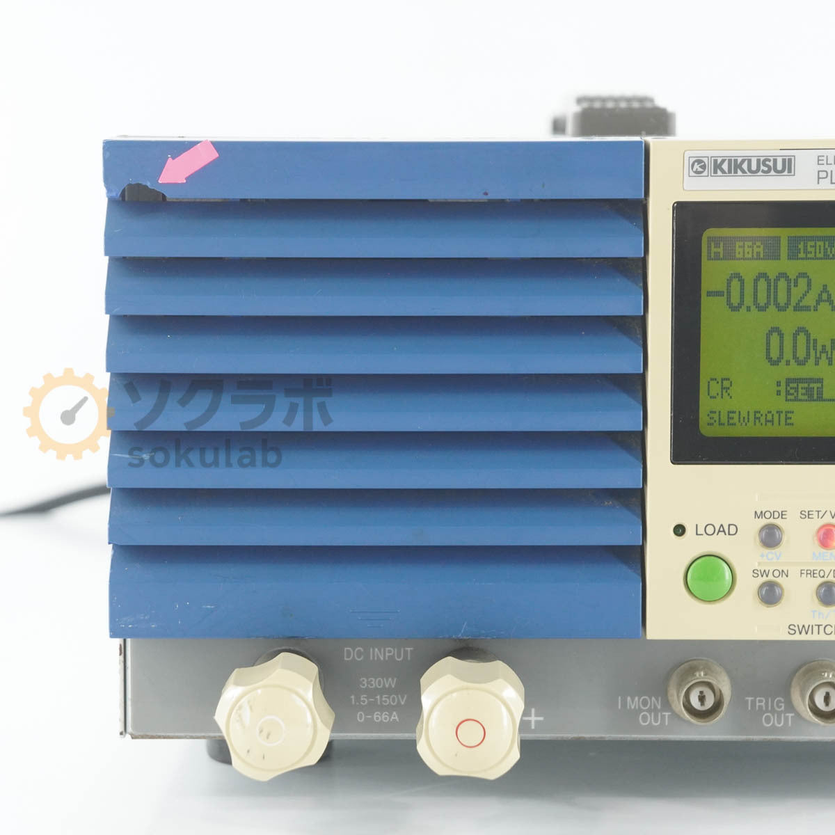 KIKUSUI PLZ334W Electronic Load 330W 1.5-150V 0-66A [s1211064906]