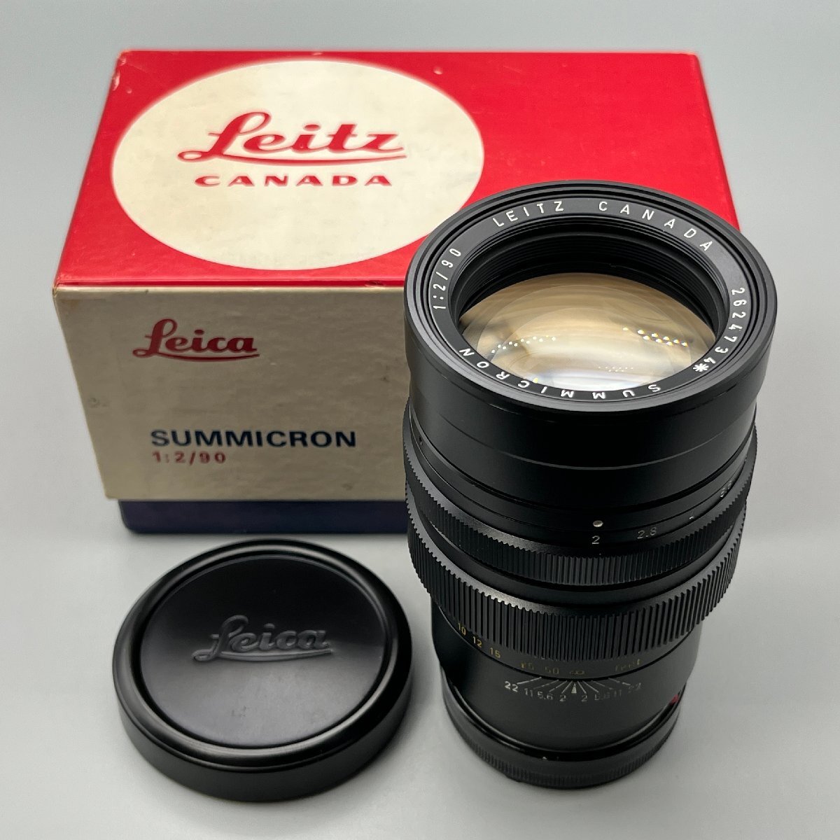 LEICA SUMMICRON 90mm f2 Lens M Mount 2nd Generation 1973 Made in Canada [l1211135236]