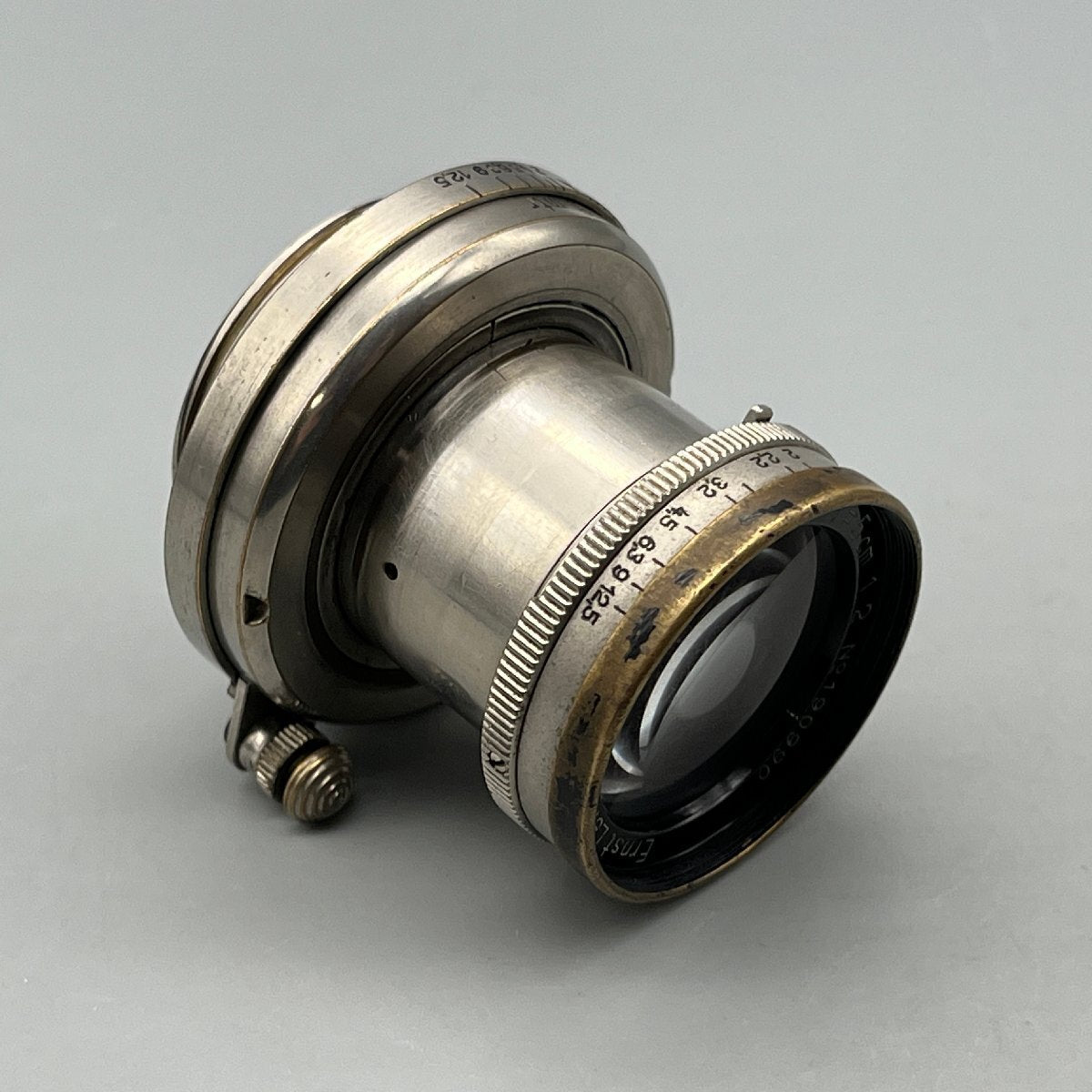 Leica Summar 50mm f2 Lens Black Nickel Marl Tip 1934 Made in Germany [1211135686]