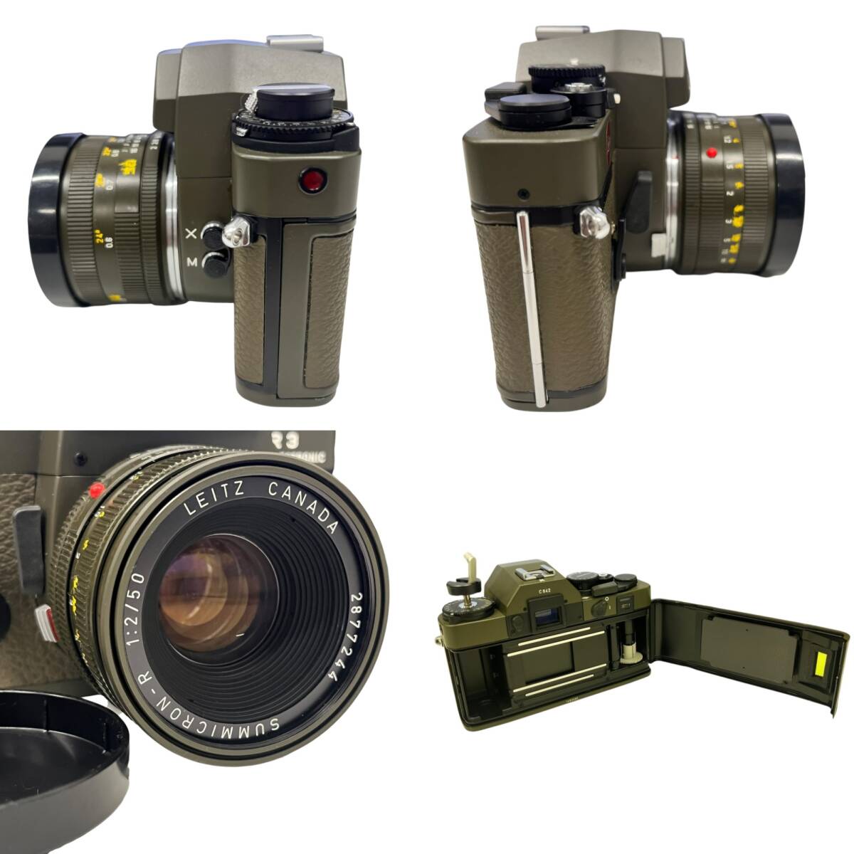 Leica R3 Safari Film SLR Limited to 2500 with SUMMICRON-R 50mm F2 Lens [p1211144846]