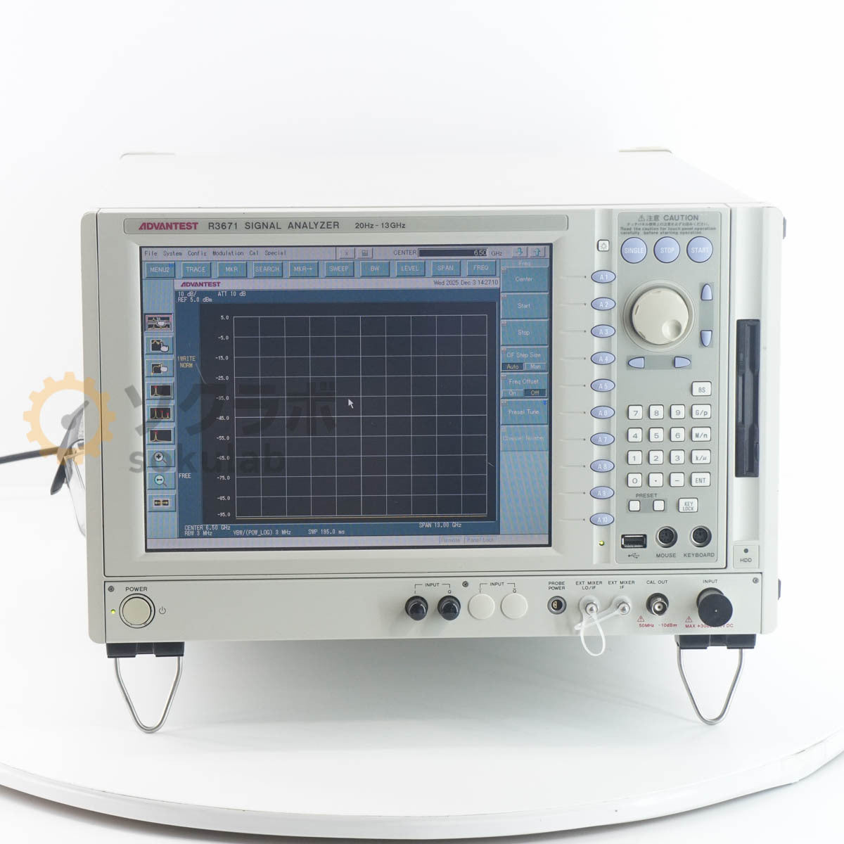 Advantest R3671 Signal Analyzer OPT 64 20Hz-13GHz [h1211198017]