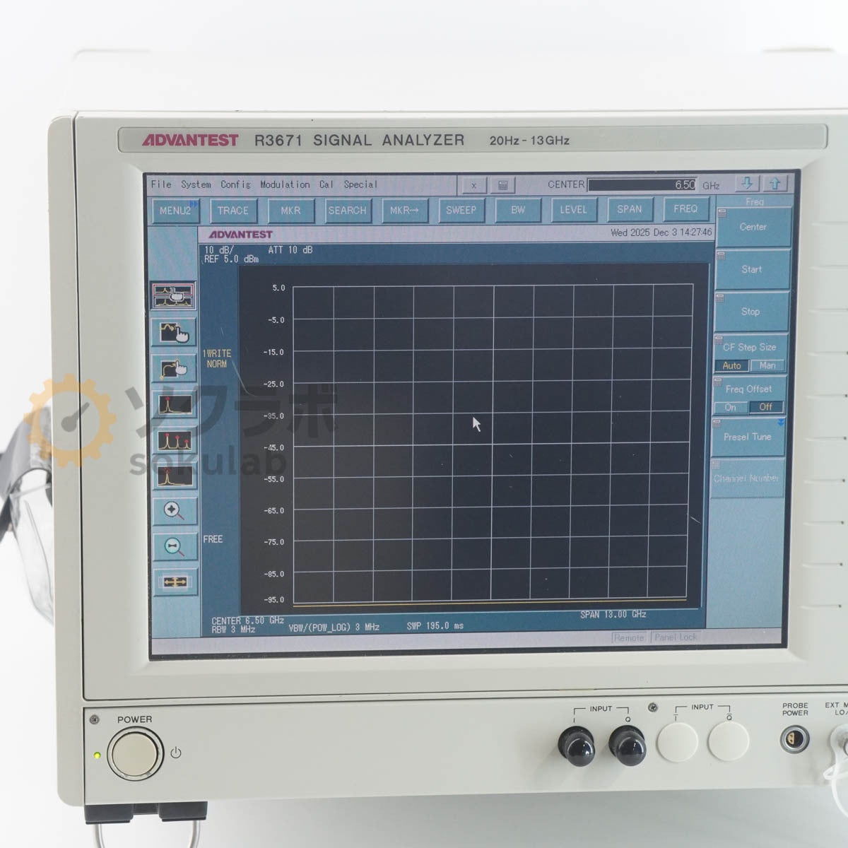 Advantest R3671 Signal Analyzer OPT 64 20Hz-13GHz [h1211198017]