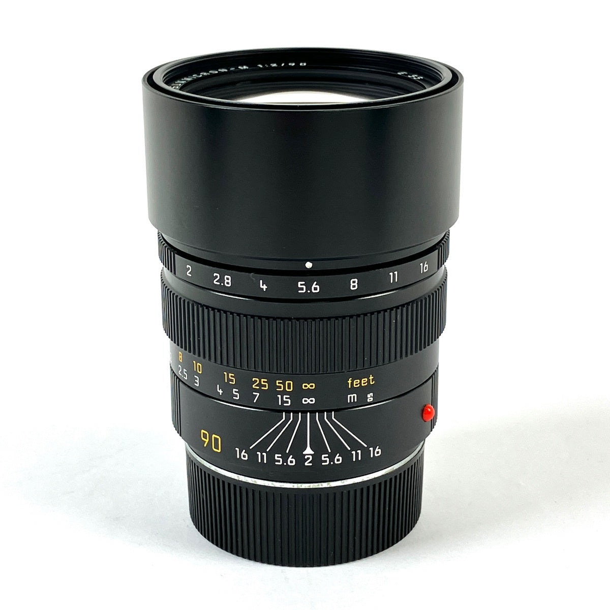 Leica Summicron-M 90mm F2 Black Rangefinder Camera Lens [j1211243892]