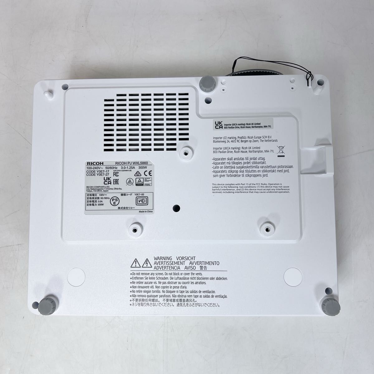 Ricoh RICOH PJ WXL5860 Projector [l1211396099]