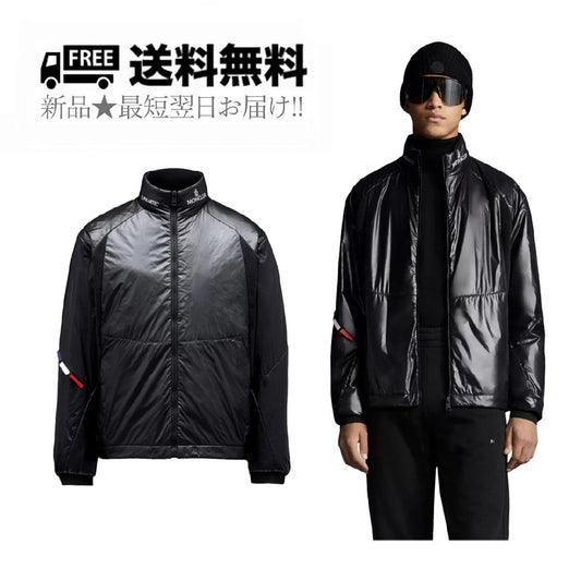 MONCLER K409-1 POLARTEC VITARI Blouson Collaboration Logo Black [r1211551521]