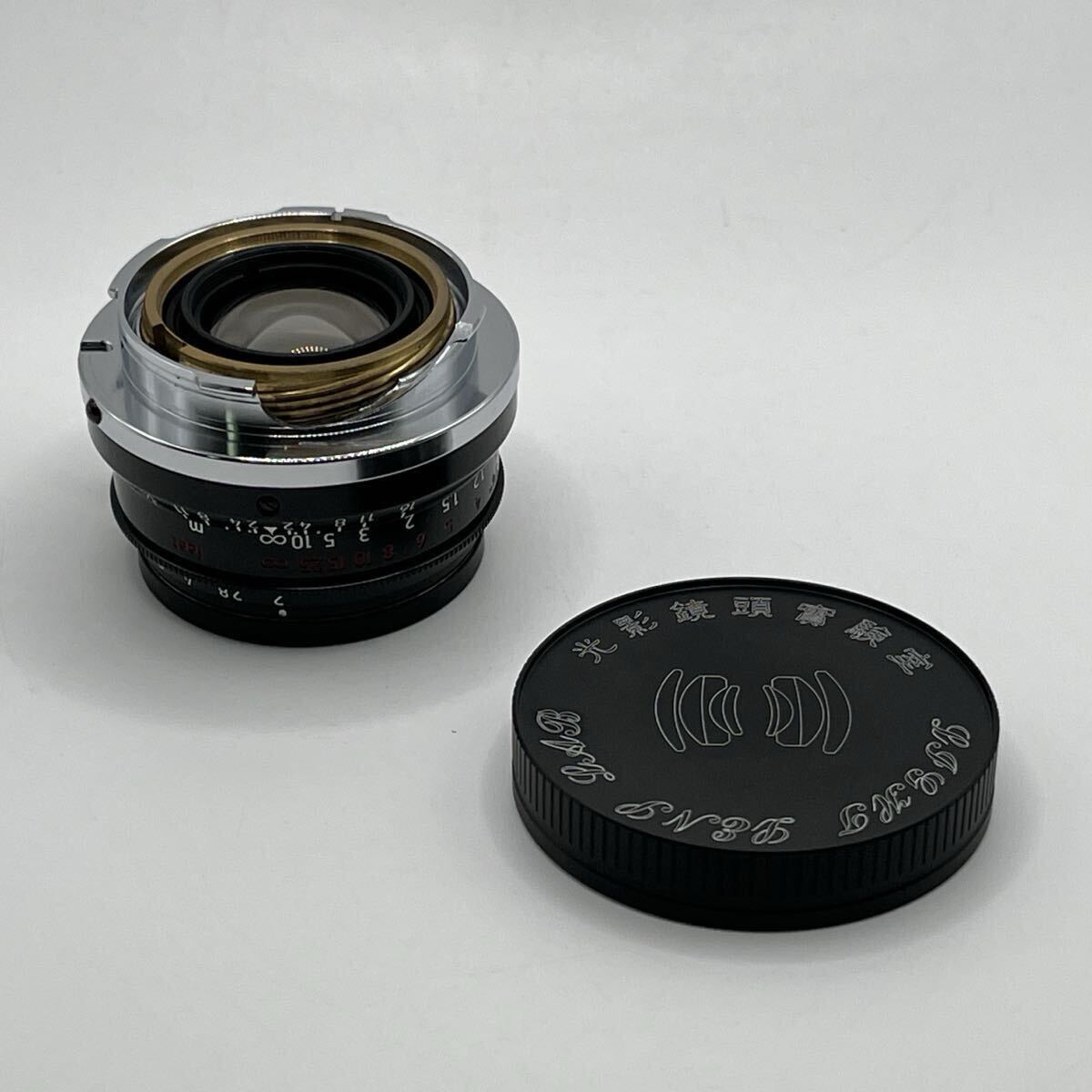 Rare limited edition ML dual use LIGHT LENS LAB 8ELEMENT 35mm f2 LTM LEICA L/M mount 8 elements SUMMICRON filter with hood [q1211666182]