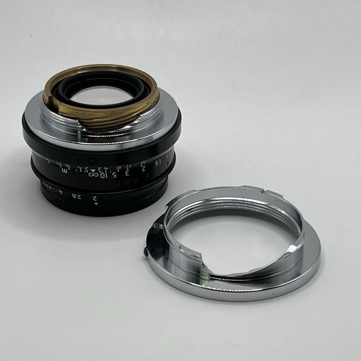 Rare limited edition ML dual use LIGHT LENS LAB 8ELEMENT 35mm f2 LTM LEICA L/M mount 8 elements SUMMICRON filter with hood [q1211666182]
