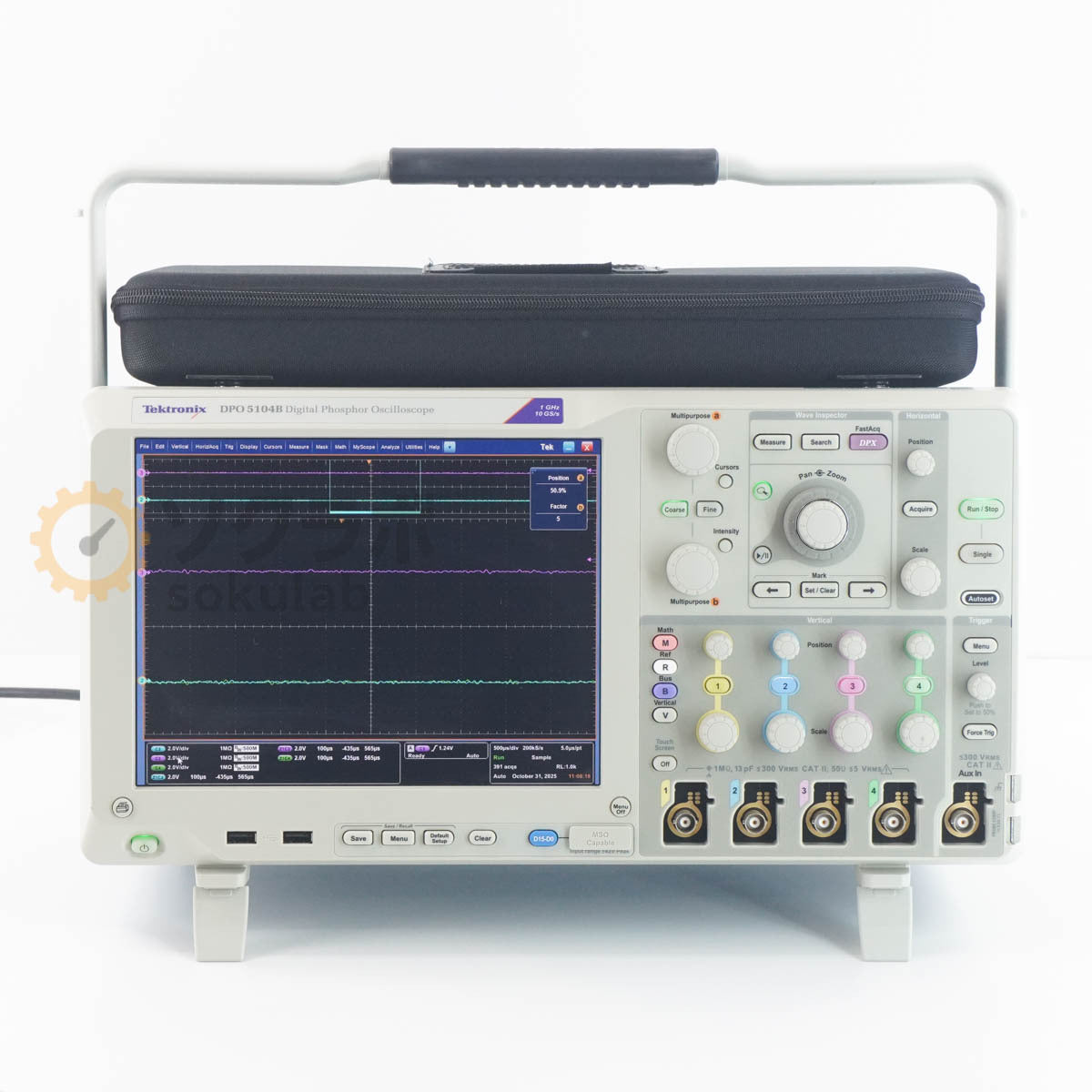Tektronix DPO5104B Digital Phosphor Oscilloscope [f1211764767]