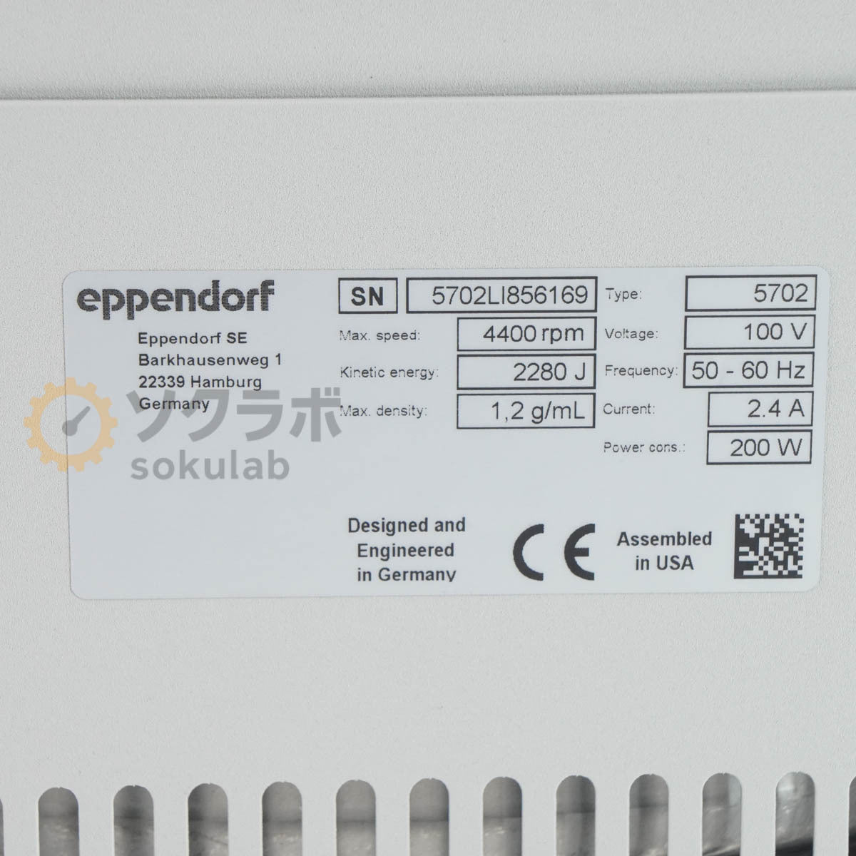Eppendorf 5702 Centrifuge A-4-38 Rotor [s1211770851]