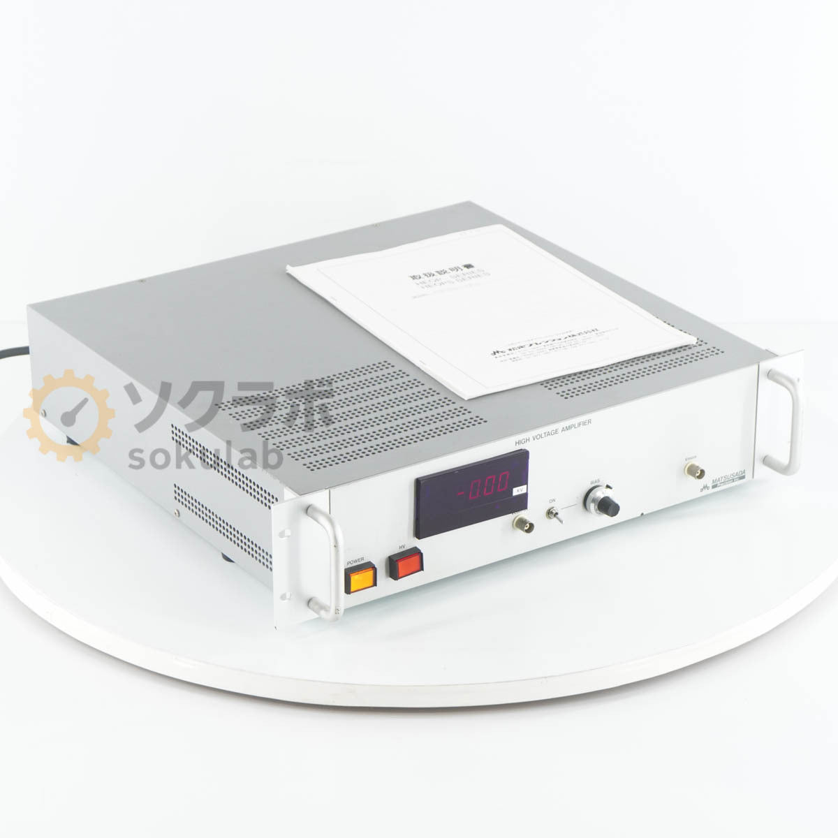 Matsusada Precision HEOPS-3P10 High Voltage Amplifier Power Supply [o1211763086]