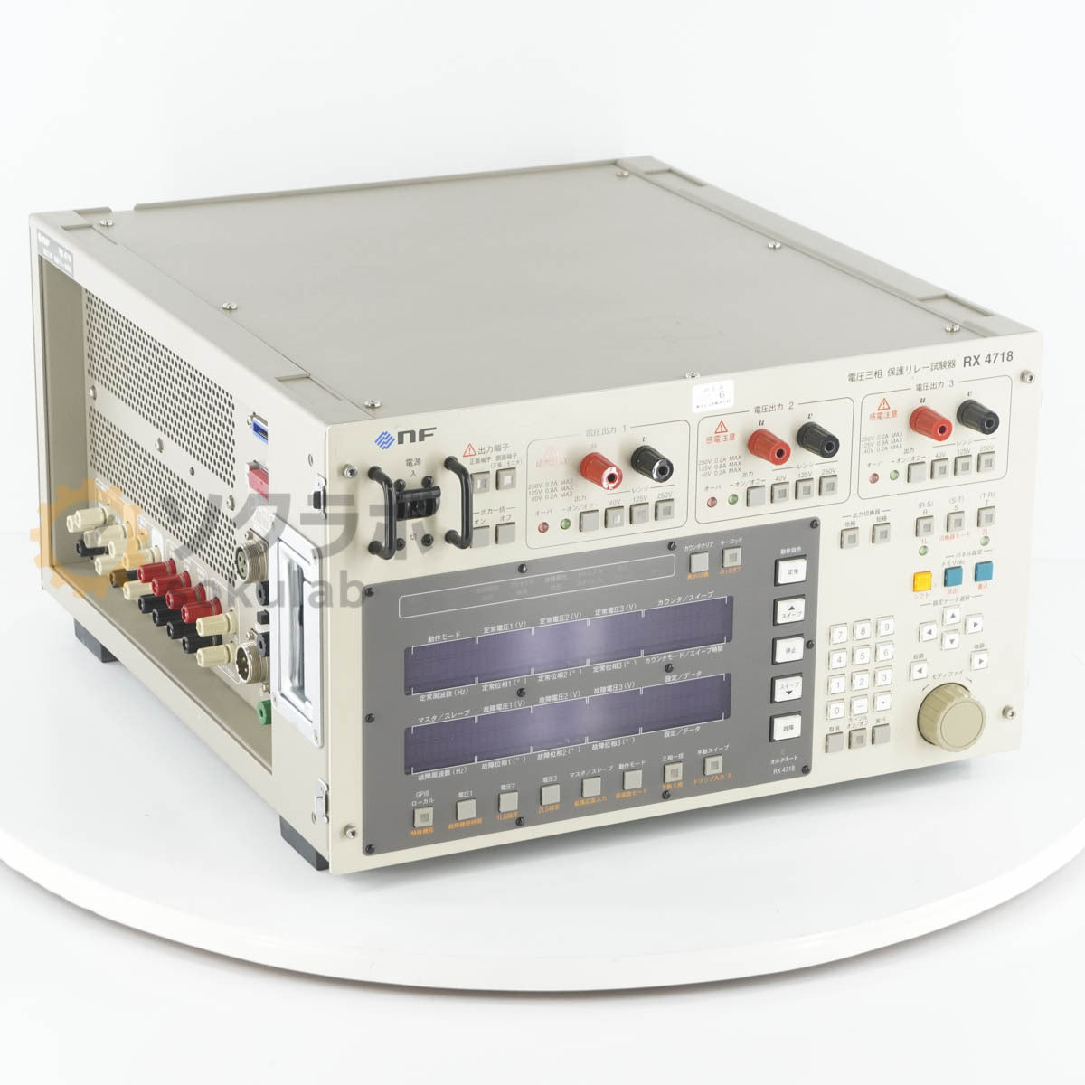 DW 06/2022CAL RX 4718 NF Circuit Design Block Three-phase Voltage Protective Relay Tester [w1211760839]