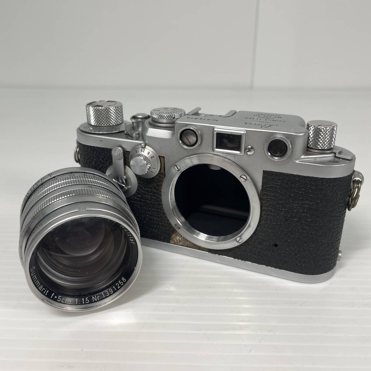 Leica Ⅲf Rangefinder Camera Ernst Leitz Summarit f=5cm 1:1.5 [g1212034598]