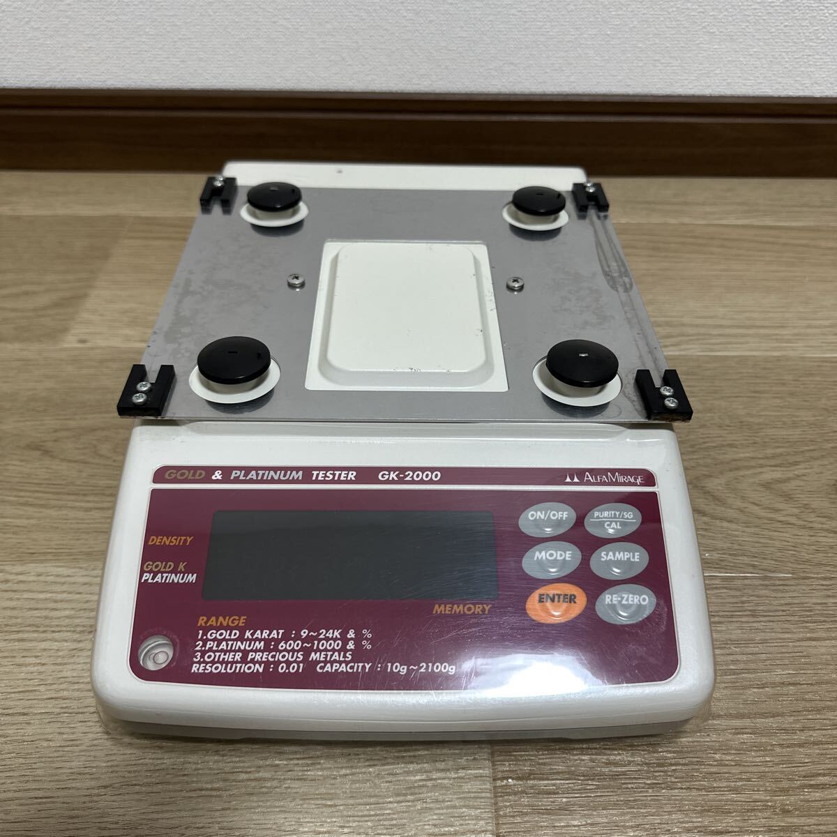 ALFA MIRAGE GK-2000 Precious Metal Tester Electronic Balance Hydrometer Accessories [n1212075496]