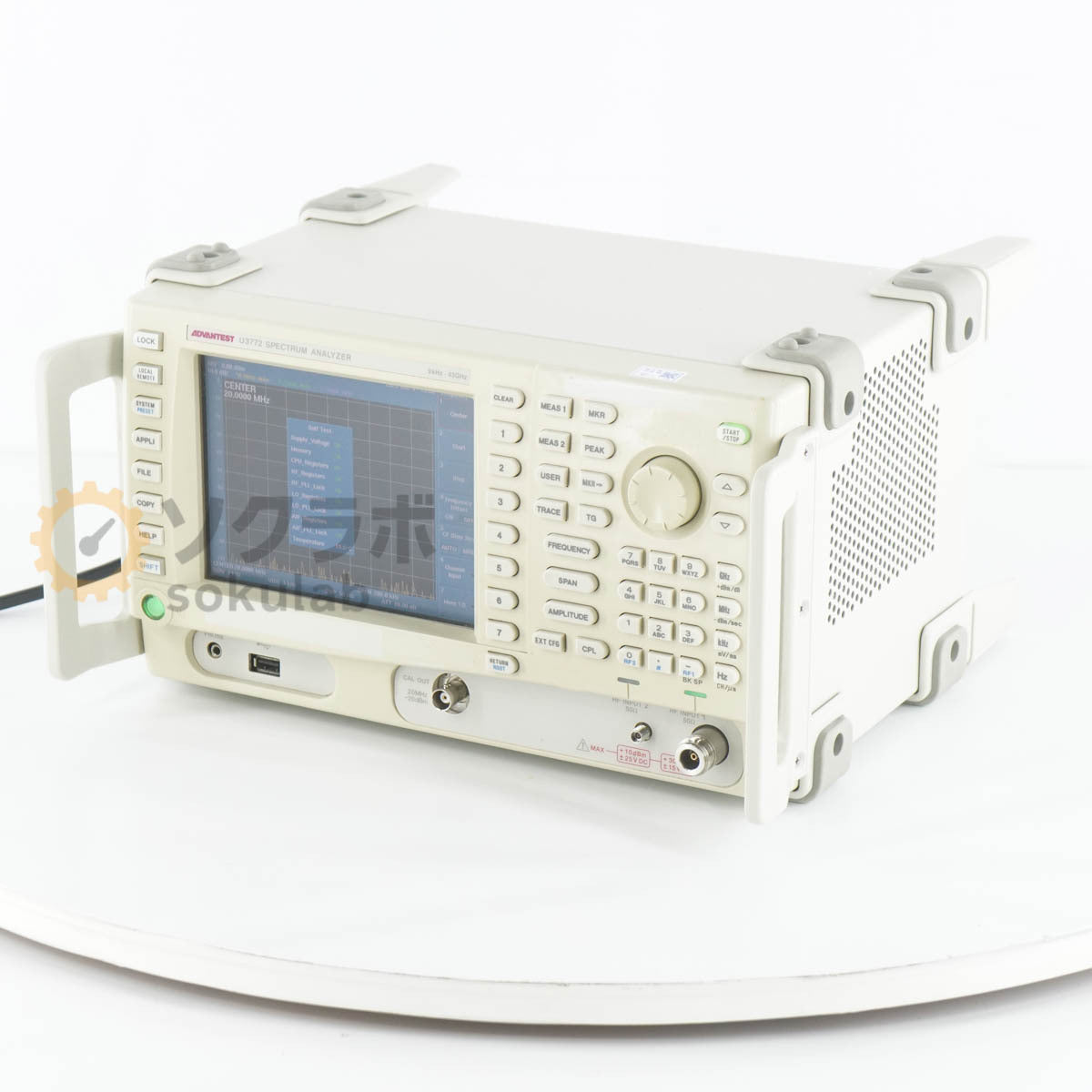 ADVANTEST U3772 Spectrum Analyzer OPT 20 70 9kHz-43GHz [o1212092274]