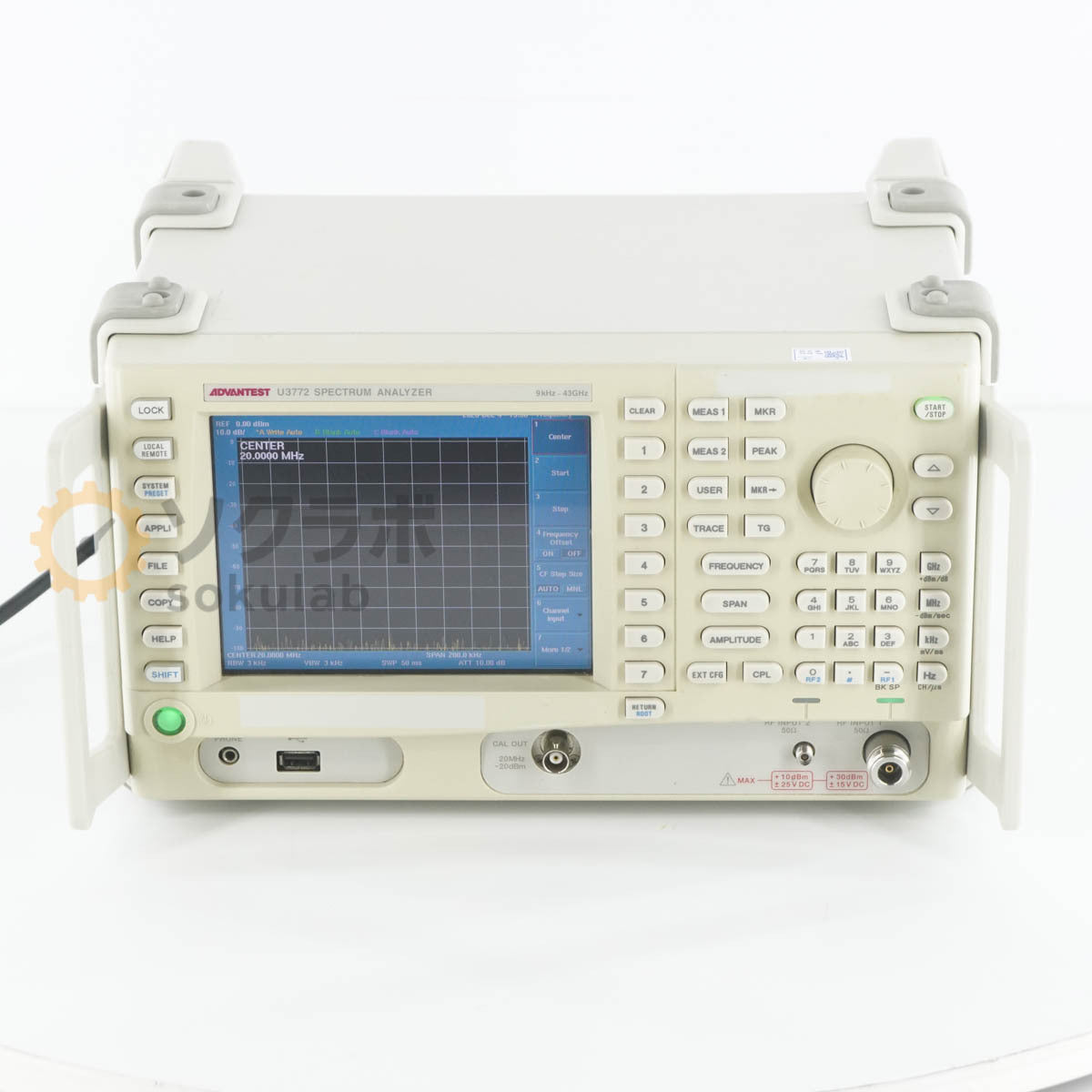 ADVANTEST U3772 Spectrum Analyzer OPT 20 70 9kHz-43GHz [o1212092274]