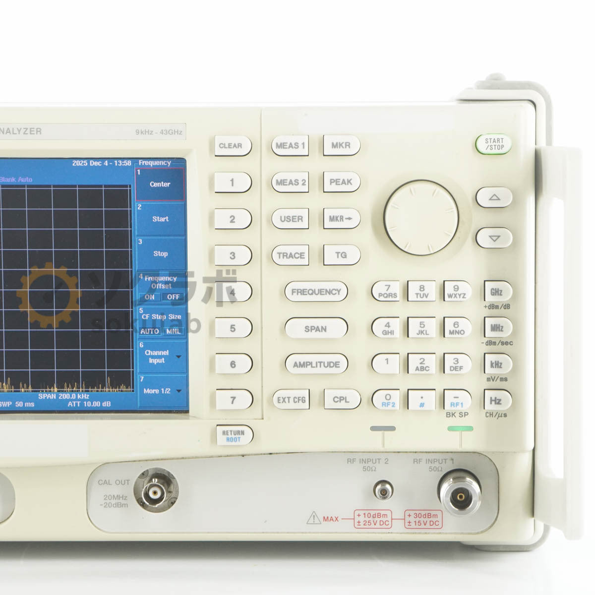 ADVANTEST U3772 Spectrum Analyzer OPT 20 70 9kHz-43GHz [o1212092274]