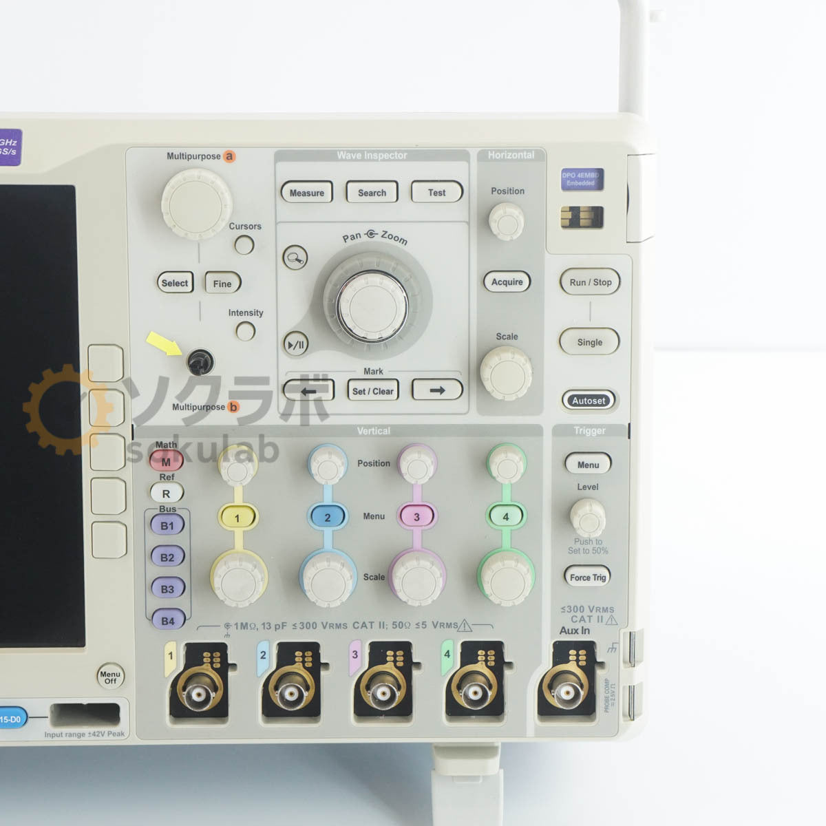 Tektronix MSO4104B Mixed Signal Oscilloscope 16CH 1GHz 5GS/s [n1212096610]
