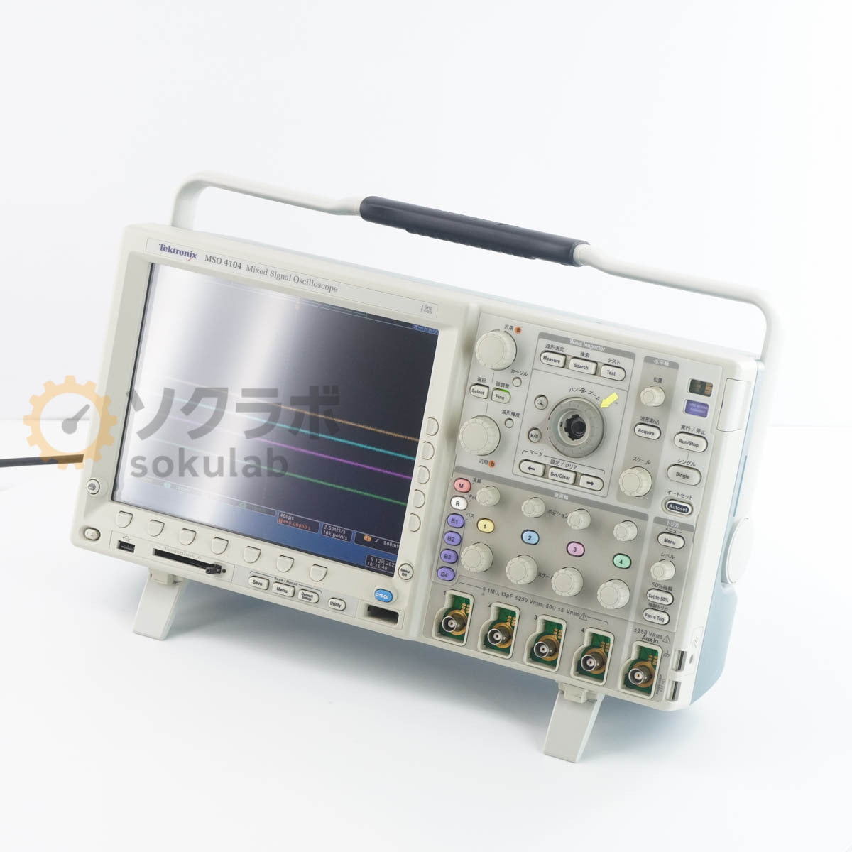 Tektronix MSO4104 Mixed Signal Oscilloscope 1GHz 5GS/s P6139A*4 [m1212088749]