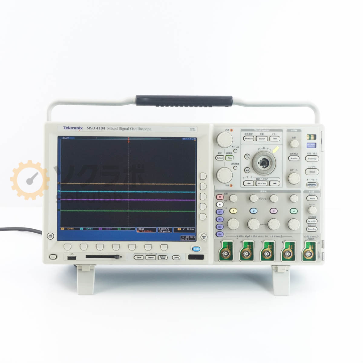 Tektronix MSO4104 Mixed Signal Oscilloscope 1GHz 5GS/s P6139A*4 [m1212088749]