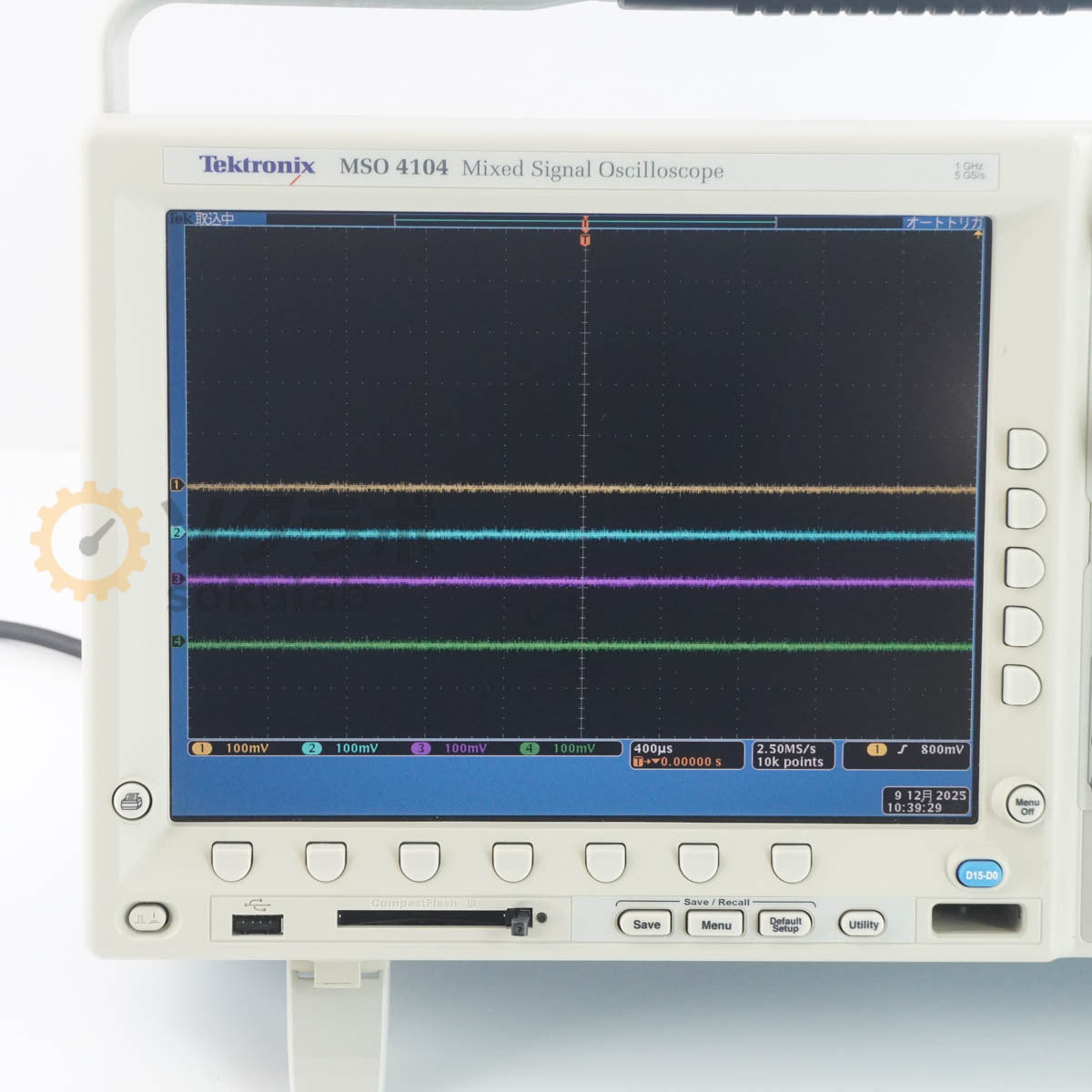 Tektronix MSO4104 Mixed Signal Oscilloscope 1GHz 5GS/s P6139A*4 [m1212088749]