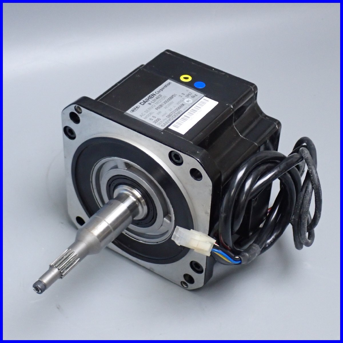 Sanyo Denki DAIHEN AC Servo Motor W-L01492F [p1212177135]