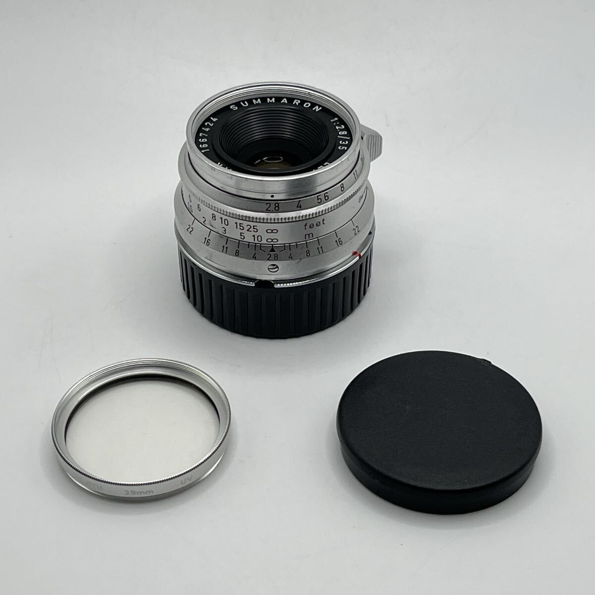 Rare Low production L mount Shortest index 1m SUMMARON 35mm f2.8 LEITZ WETZLAR LEICA 1959 Made in Germany [f1212304114]